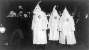 Even back in 1922 the KKK still refused to adhere to social, fashion norms.