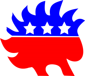 Just like most Libertarians, the porcupine they chose as their logo is prickly and generally prefers to stay alone.