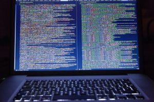 This is code. This is not exactly what it looks like when someone hacks or sets up a cyber attack. This is just what you think it looks like in make believe.