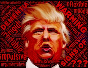 The Demented Orange Beast is set to descend upon us with rage, hate and venom.
