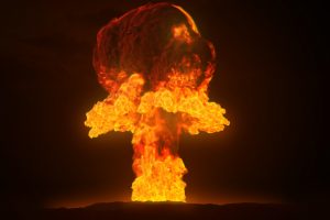 This mushroom cloud might represent the sate of the USA in a few months.